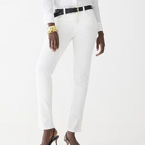 J. Crew Women's Sizse 28 10" vintage slim-straight jean in white wash NWT Summer